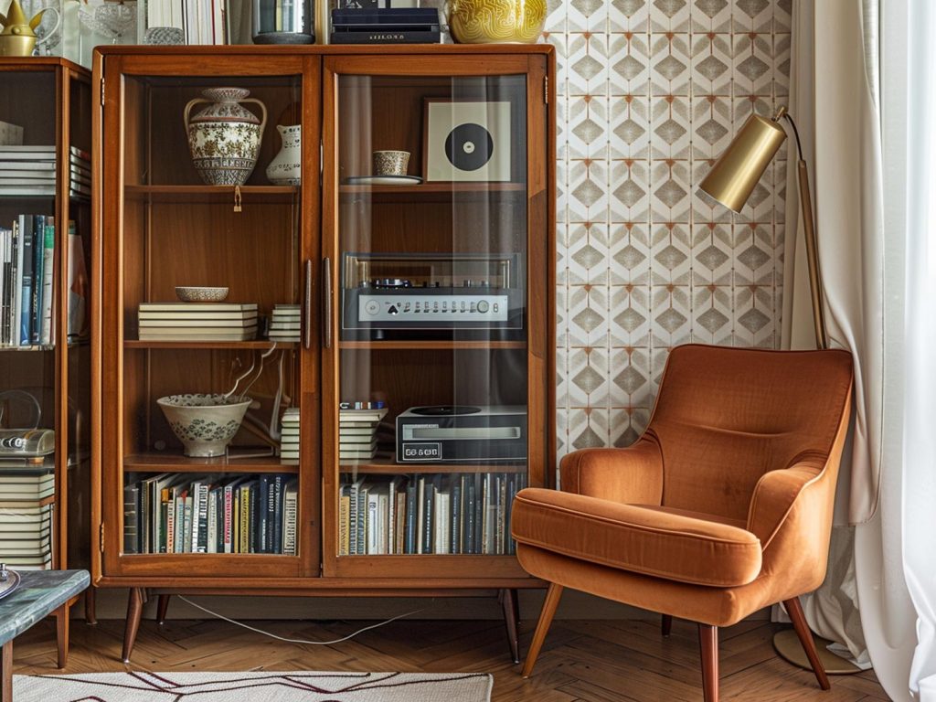 Jakie regały najlepiej nadają się do aranżacji w stylu vintage