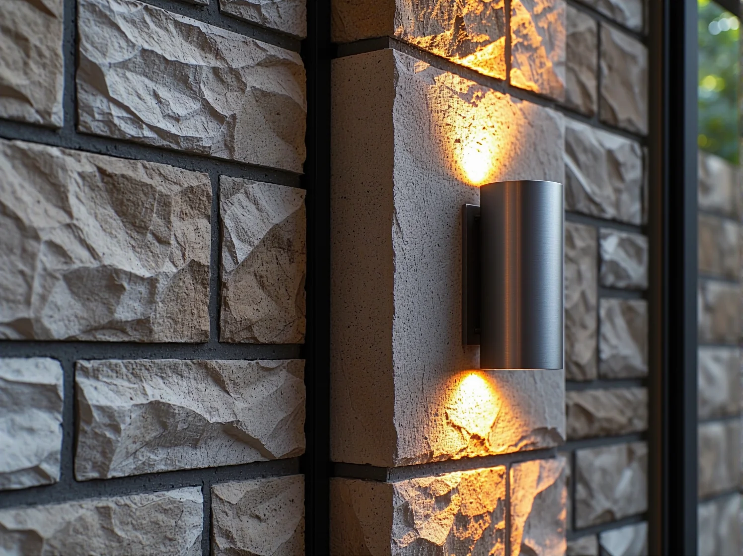 Mężczyzna czyszczący szklany klosz lampy na elewacji budynku. Dbanie o oświetlenie zewnętrzne krok po kroku.