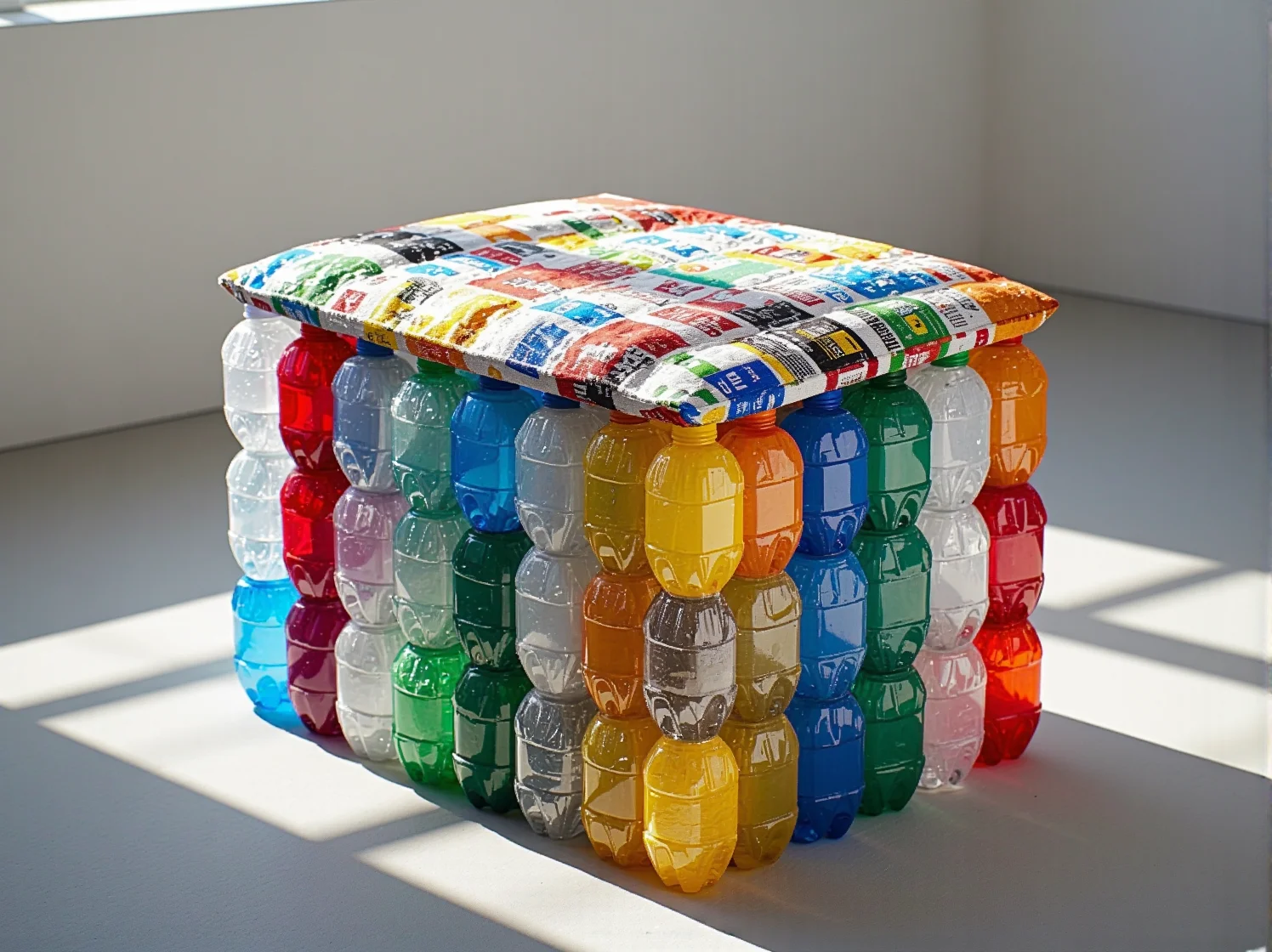 Etap składania nóg taboretu – instrukcja DIY krok po kroku dla początkujących majsterkowiczów.