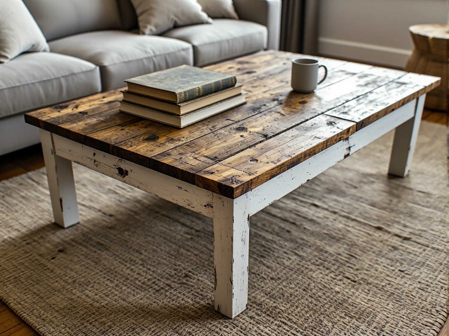 Jak przerobić stary stół na funkcjonalne biurko? Kreatywny pomysł na upcykling mebli do domowego biura.