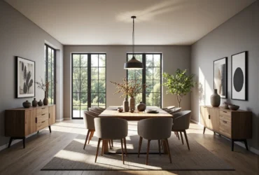 Nowoczesna lampa wisząca grafitowa do jadalni nad stół